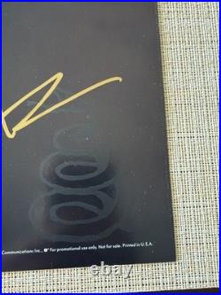 Metallica The Black Album Promo Flat Signed Sold As-Is No COA
