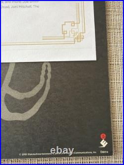 Metallica The Black Album Promo Flat Signed Sold As-Is No COA