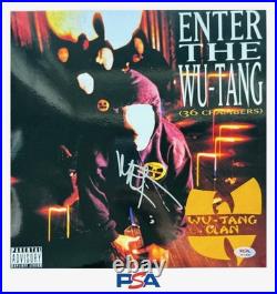 Method Man Autograph Signed Wu-Tang 36 Chambers Vinyl Album with PSA COA