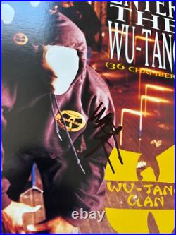 Method Man Signed Wu Tang Clan Enter 36 Chambers Vinyl Album Band How High Bas