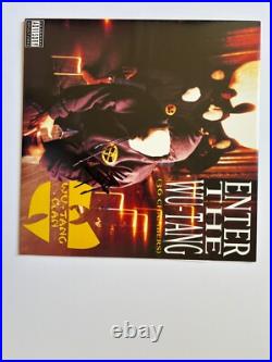 Method Man Signed Wu Tang Clan Enter 36 Chambers Vinyl Album Band How High Bas