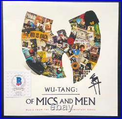 Method Man Signed Wu Tang Clan Of Mics And Men Vinyl Album Soundtrack Band Bas