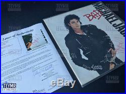 Michael Jackson BAD VINYL ALBUM Autographed Signed JSA COA