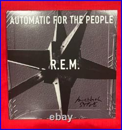 Michael Stipe REM AUTOMATIC FOR THE PEOPLE Vinyl Album Signed Autographed JSA