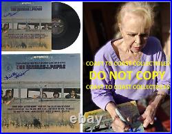 Michelle Phillips Signed Mamas and the Papas Album COA Proof Autographed Vinyl