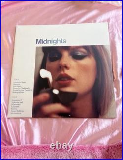 Midnights Signed Autographed Vinyl Record Album Cover
