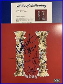 Migos Signed Vinyl Culture II PSA/DNA COA LOA Quavo Offset Takeoff Record Album