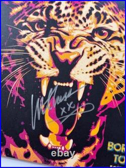 Mike Ness Signed Born To Kill Vinyl Album Social Distortion Singer Pink Bas
