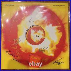 Militarie Gun Signed Life Under The Sun Lp Vinyl Record Album