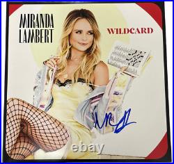 Miranda Lambert Signed Wildcard Album Vinyl Lp Authentic Autograph Beckett