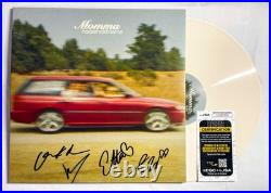 Momma Full Band Signed Autographed HOUSEHOLD NAME Sand Colored Vinyl Album JSA