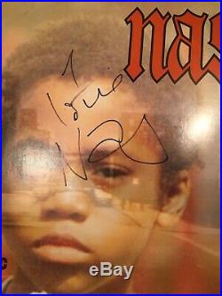 NAS Illmatic, Debut Album, Authentic Autographed! Vinyl. 1 Love Nas. Rare