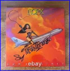 NOFX signed vinyl album S & M AIRLINES SMELLY & ERIC MELVIN 1