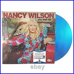 Nancy Wilson Signed You and Me Vinyl Record Album Cover Beckett BAS Autograph