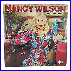 Nancy Wilson Signed You and Me Vinyl Record Album Cover Beckett BAS Autograph