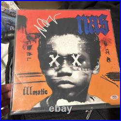 Nas Signed Autographed Illmatic Vinyl Album Lp Psa Dna Coa Authentic