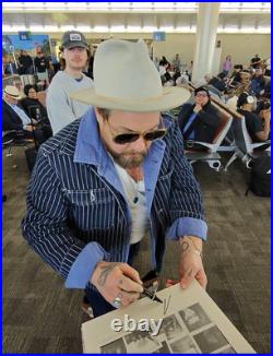 Nathaniel Rateliff Signed Vinyl Album South Of Here With Exact Proof