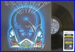 Neal Schon Signed Journey'frontiers' Vinyl Record Album Lp Guitarist Jsa Coa