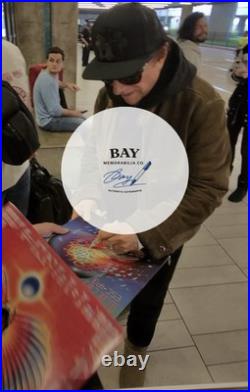 Neal Schon Signed Journey'greatest Hits' Vinyl Record Album Lp Proof Jsa Coa