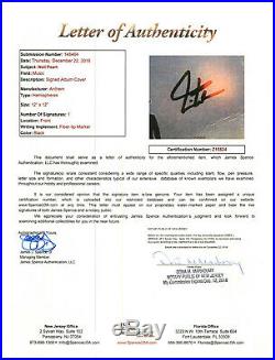 Neil Peart Signed RUSH HEMISPHERES Vinyl Album EXACT Proof JSA