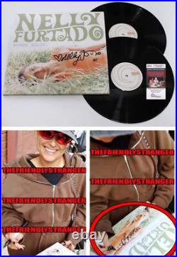 Nelly Furtado signed WHOA NELLY! Vinyl Album EXACT PROOF Autograph JSA Rare