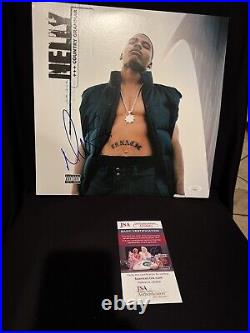 Nelly signed Country Grammar vinyl album cover sleeve autograph JSA Authenticity