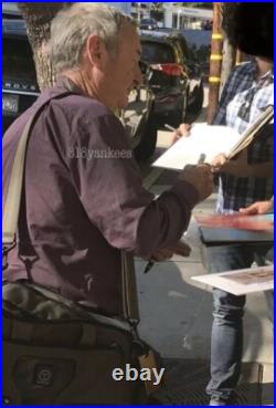 Nick Mason Signed Vinyl Album Pink Floyd with proof