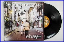 Noel & Liam Gallagher Dual Signed OASIS What's The Story Vinyl Album PROOF JSA