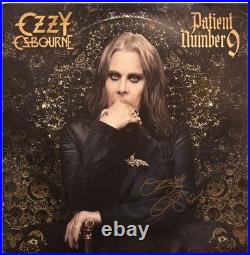 OZZY OSBOURNE PATIENT NUMBER 9 SIGNED VINYL (Record Album)