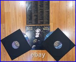 OZZY OSBOURNE SIGNED ALBUM with 2Multi-Colored Vinyl LPs Patient Number 9