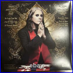 OZZY OSBOURNE SIGNED ALBUM with 2Multi-Colored Vinyl LPs Patient Number 9