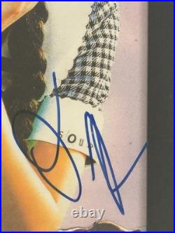 Olivia Rodrigo Signed Sour Vinyl Album Cover Beckett BAS COA Framed