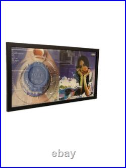 Olivia Rodrigo Signed Sour Vinyl Album Cover Beckett BAS COA Framed