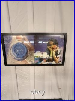 Olivia Rodrigo Signed Sour Vinyl Album Cover Beckett BAS COA Framed