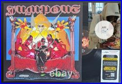 Osamason Signed Jump Out Vinyl Record Album Lp Made Sum Plans Proof Jsa Coa