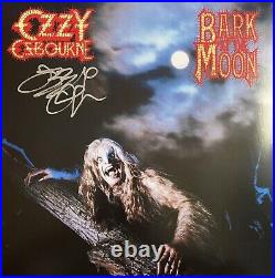 Ozzy Osbourne Autographed Signed Bark At The Moon Vinyl Record Album