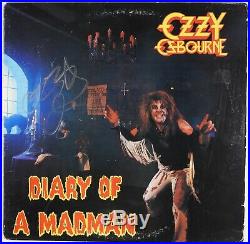 Ozzy Osbourne JSA Signed Autograph Record Album Vinyl Diary Of A Madman