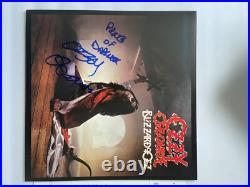 Ozzy Osbourne Signed Blizzard Of Oz Vinyl Album Prince Of Darkness Sabbath Bas