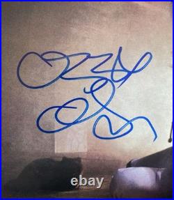 Ozzy Osbourne Signed Blizzard of Ozz Album Vinyl Autograph Beckett Witnessed