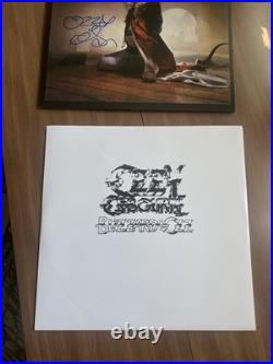 Ozzy Osbourne Signed Blizzard of Ozz Album Vinyl Autograph Beckett Witnessed