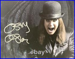 Ozzy Osbourne signed Album flat with Ordinary man vinyl lp autograph beckett coa