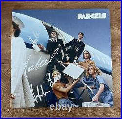 PARCELS signed vinyl album DEBUT ALBUM LOUIE, PAT, NOAH, ANATOLE & JULES