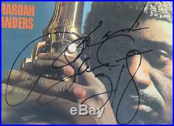 PHAROAH SANDERS Signed Autograph Tauhid Album Vinyl Record LP JAZZ Coltrane