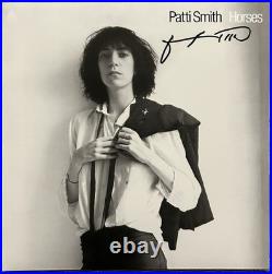 Patti Smith Signed Horses Album Vinyl Easter Wave Rare Beckett Coa