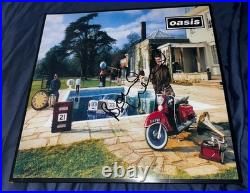 Paul Bonehead Arthurs Signed Vinyl Album Oasis Be Here Now With Proof