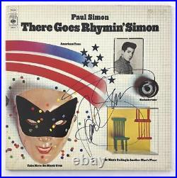 Paul Simon Signed Autograph Album Vinyl Record There Goes Rhymin Simon JSA COA
