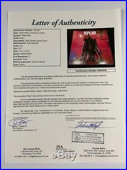 Pearl Jam Eddie Vedder + JSA Signed Autograph Record Album Vinyl TEN