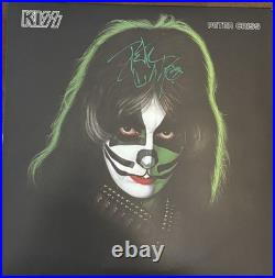 Peter Criss Solo Vinyl Signed 2/21/26 Very Nice Autograph KISS Mad Monster COA
