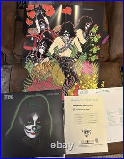 Peter Criss Solo Vinyl Signed 2/21/26 Very Nice Autograph KISS Mad Monster COA