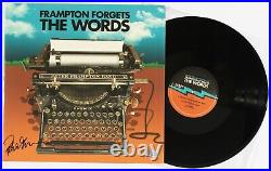 Peter Frampton Signed Forgets the Words Vinyl Record Album BAS COA Autograph
